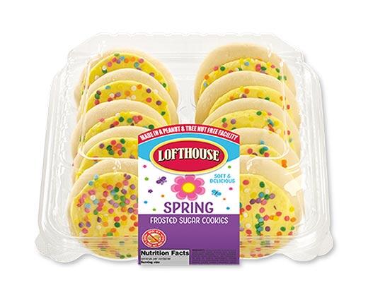 Lofthouse 
 Spring Frosted Sugar Cookies