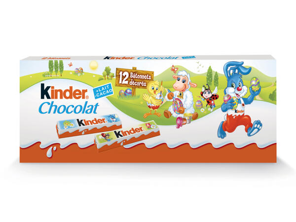 12 Kinder chocolat