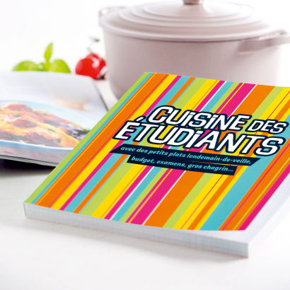 Livre de cuisine pour étudiants