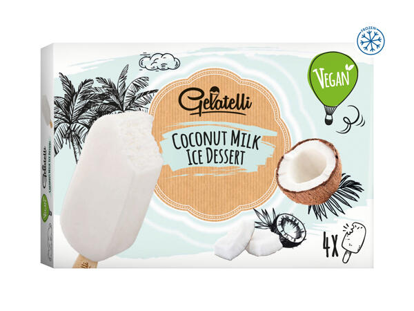 Gelatelli Coconut Milk Ice Dessert