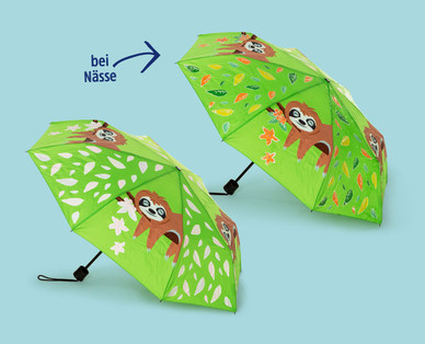 Regenschirm mit Farbenwechsel