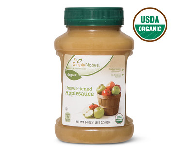 SimplyNature Organic Applesauce