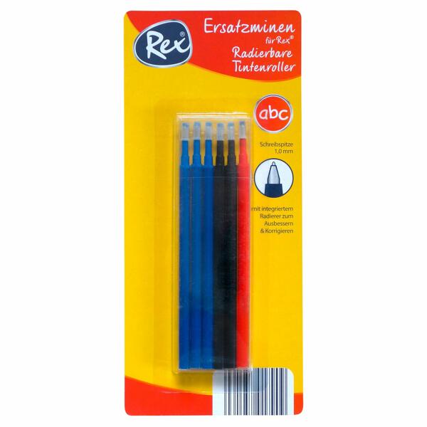 Rex(R) Radierbare Tintenroller*