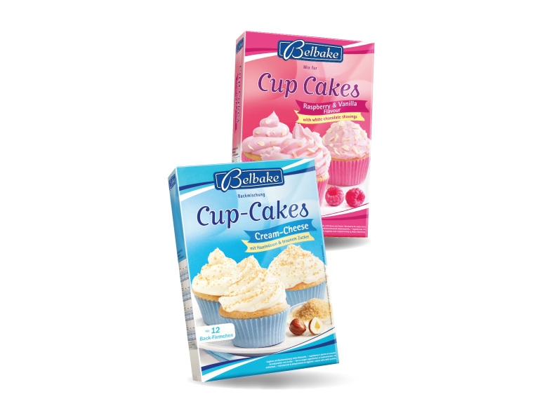 Muffins- oder Cupcake-Backmischung