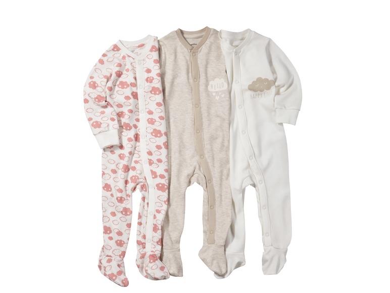 Pijama, fete / băieți, 0-2 ani