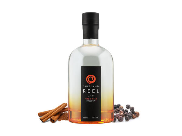 Shetland Reel Wild Fire Spiced Gin
