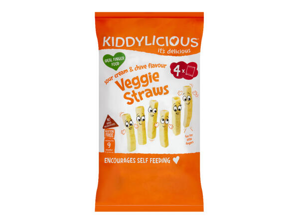 Kiddylicious Cheesy & Veggie Straws