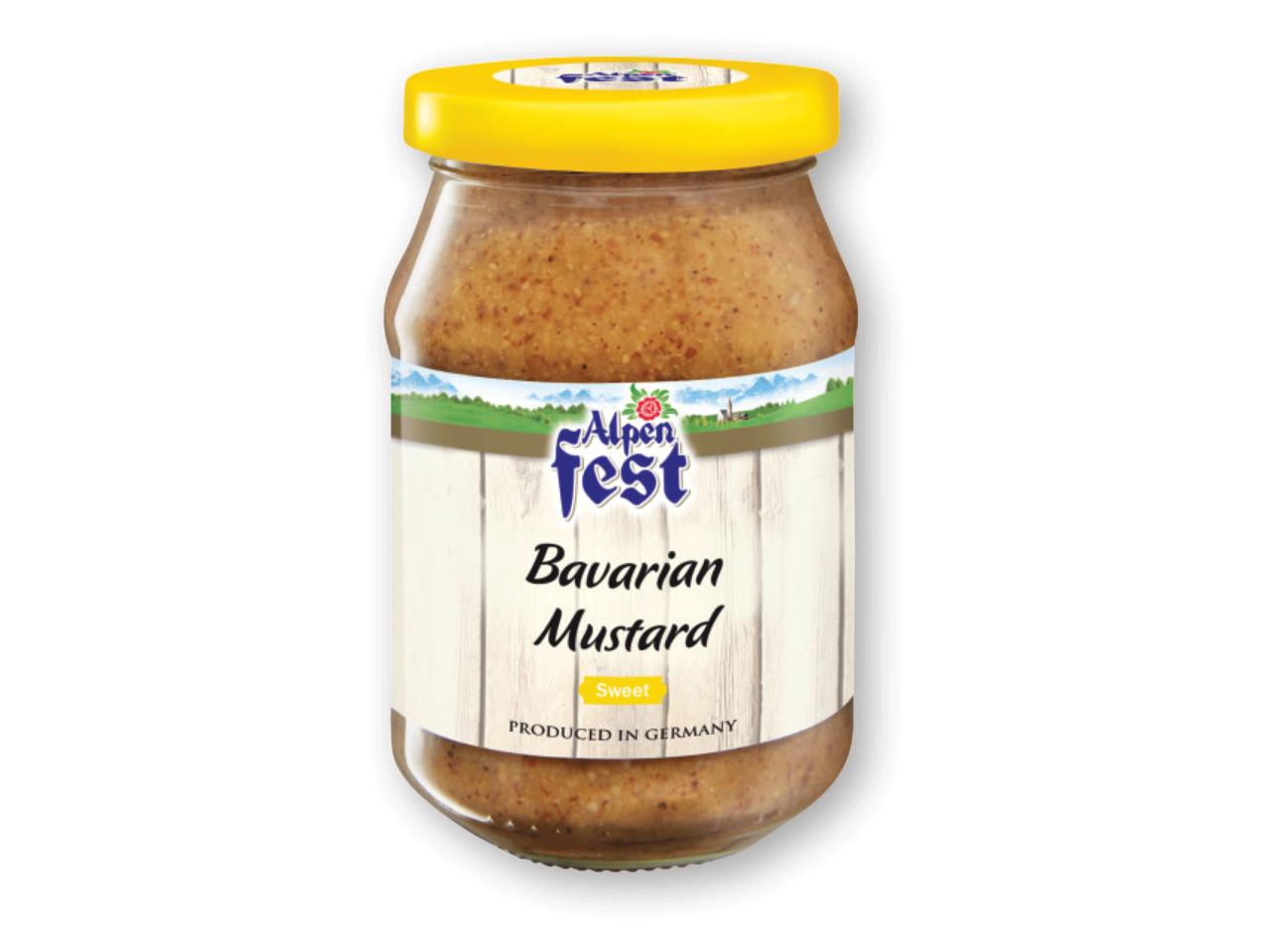 ALPENFEST Sweet Bavarian Mustard