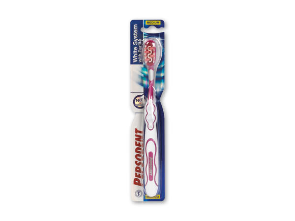 PEPSODENT Tandbørste eller tandpasta