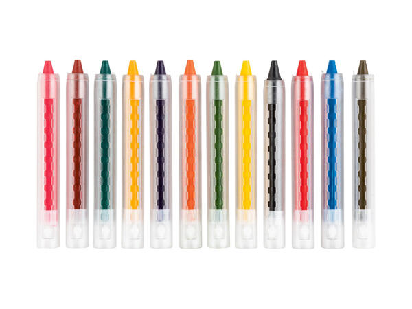 Creioane din cretă, 12 bucăți