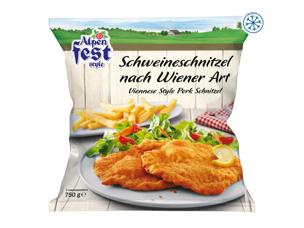 Alpen Fest Viennese-Style Pork Schnitzel