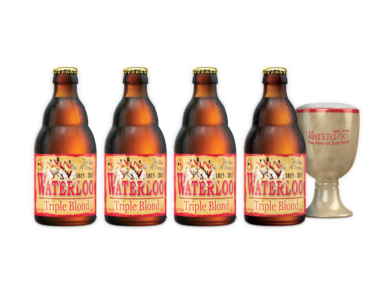 4 bières triples blondes Waterloo1