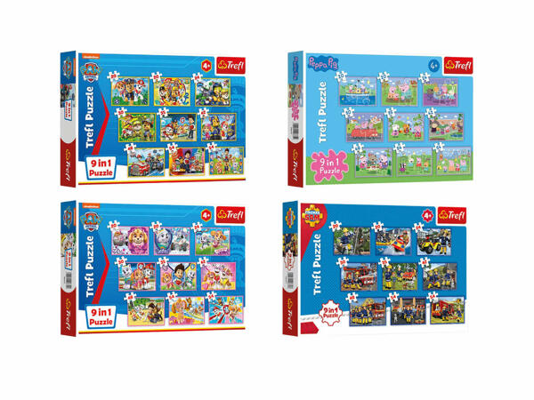 9 in1 Jigsaw Puzzle Set
