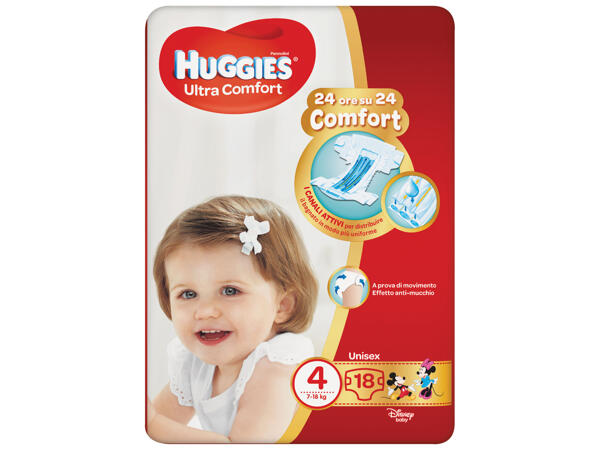 Nappies Ultra Comfort 14-21 or Panty 13-15