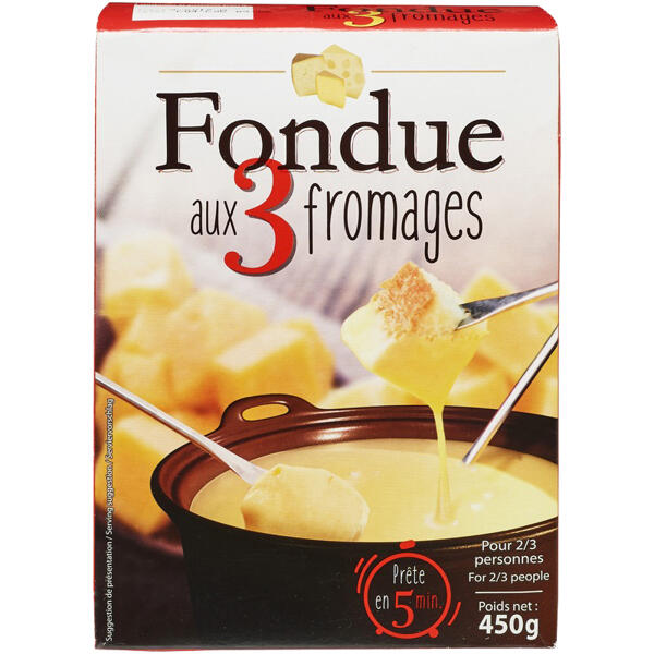 Fondue aux 3 fromages