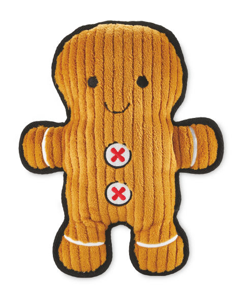 Christmas Gingerbread Dog Toy