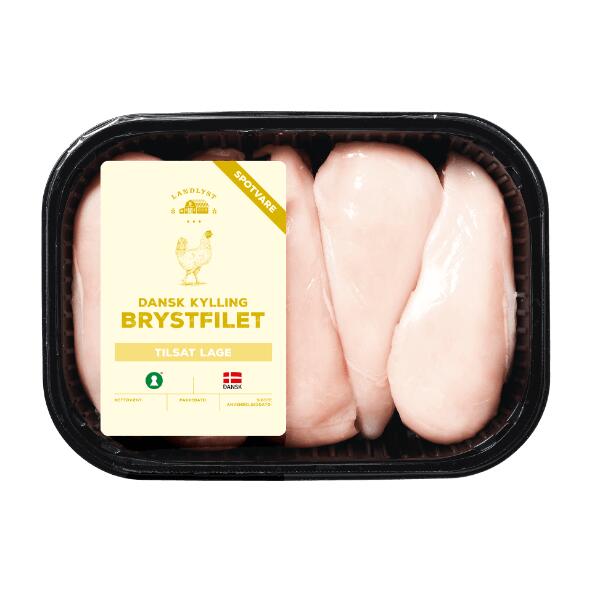 Brystfilet af dansk kylling