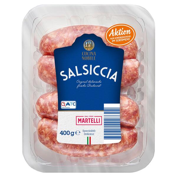 CUCINA NOBILE Original Italienische Salsiccia 400 g