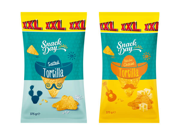 Chips de tortillas XXL