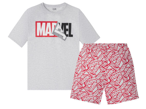 Men's Short Pyjama Set "Jurassic Park, Marvel, Batman"