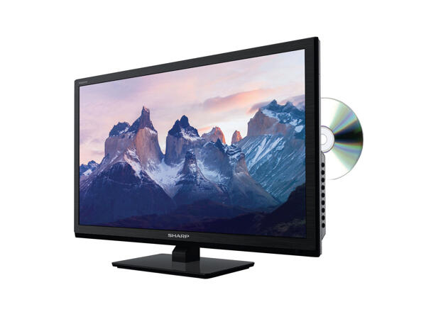 24" HD READY LED TV WITH BUILT IN DVD PLAYER