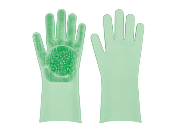 Aquapur Silicone Scrubbing Gloves