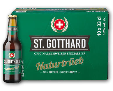 ST. GOTTHARD Birra speciale svizzera non filtrata