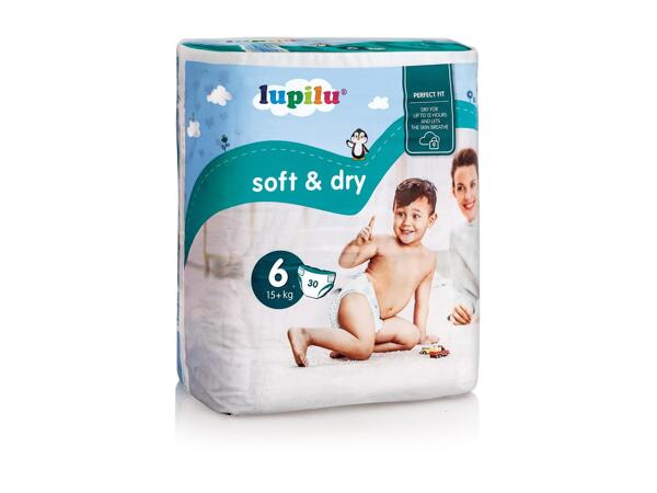 "Soft & Dry" Nappies, Size 6