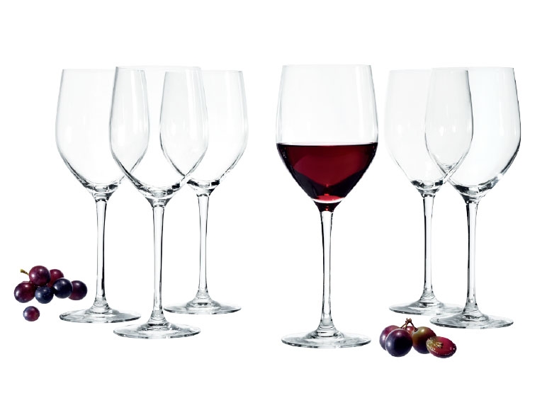 ERNESTO 6 Red Wine Glasses