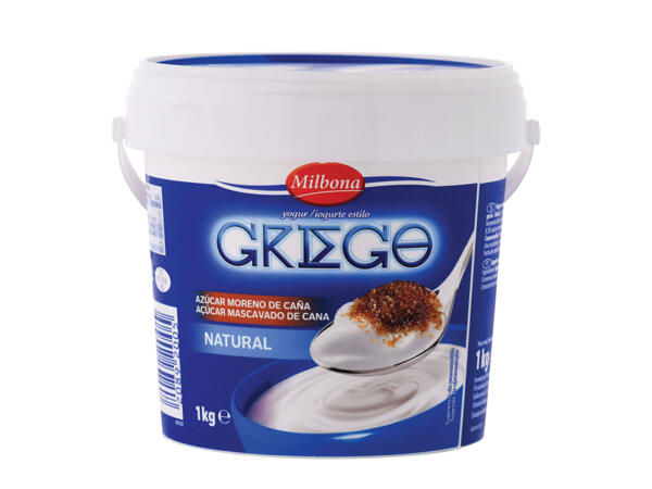 Milbona(R) Iogurte Grego Ligeiro / com Açúcar de Cana