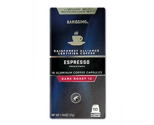 Barissimo 
 Espresso or Adventure Blend Espresso Pods