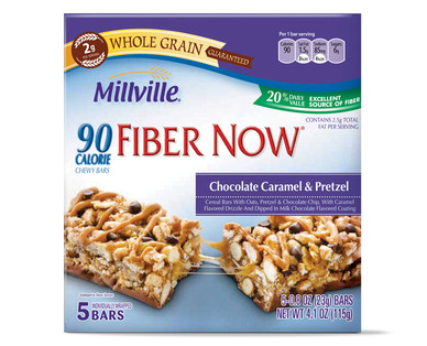 Millville 90 Calorie Fiber Now Bars