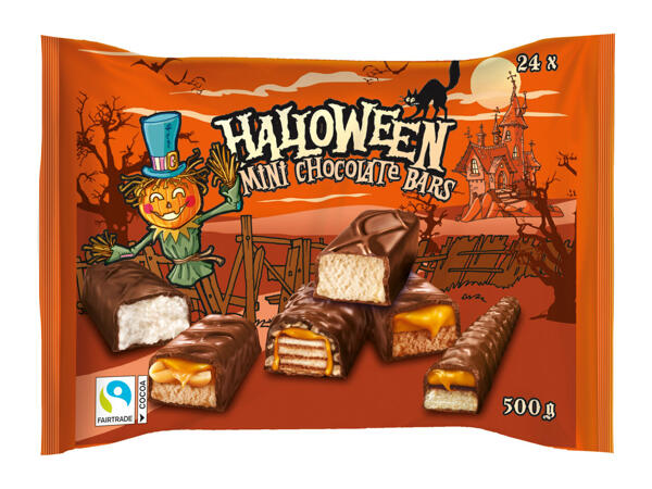 Halloween Mini Chocolate Bars