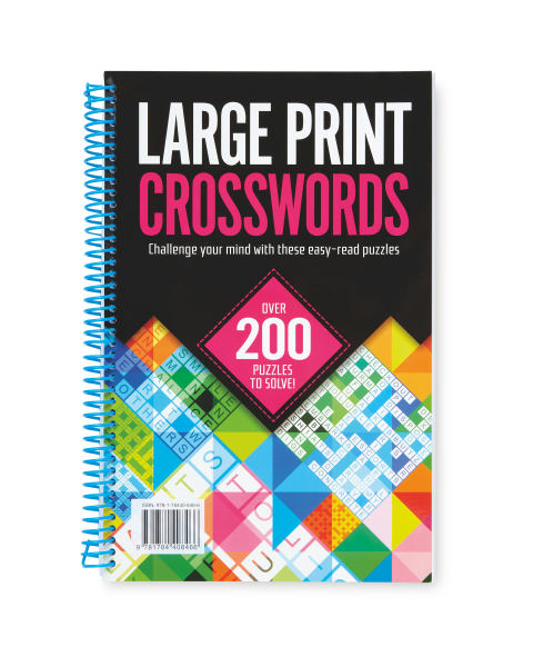 Crossword Large Print Puzzle Book