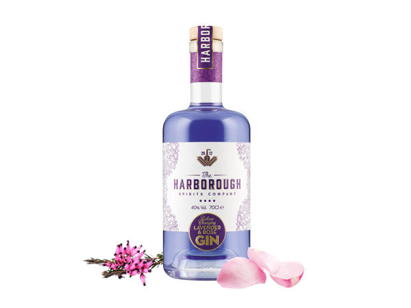 Harborough Colour-Changing Lavender and Rose Gin