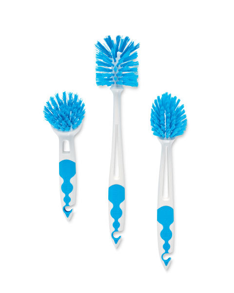 Blue Kitchen Brush Set