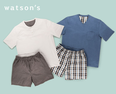 WATSON'S Herren-Shorty-Pyjama