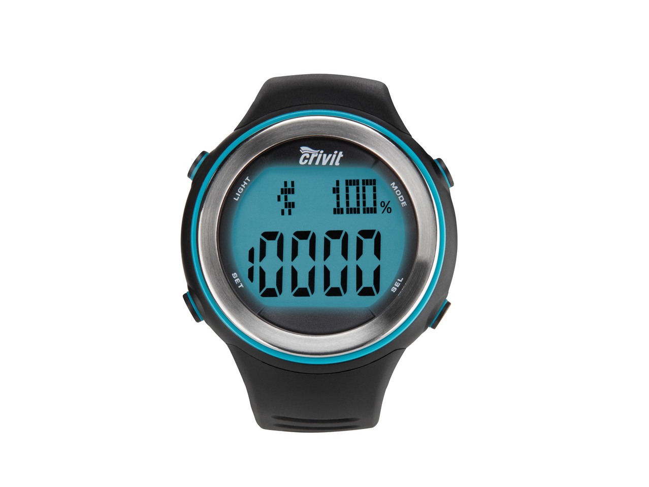 Heart Rate Monitor and Pedometer Watch