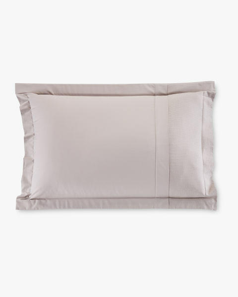 Grey Oxford King Size Pillowcase