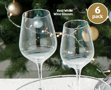 Red/White Wine Glasses