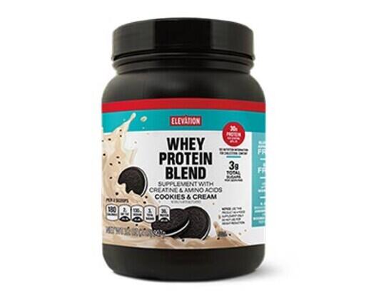Elevation 
 Cookies & Cream and Strawberry Protein Powder
