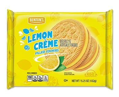 Benton's 
 Lemon Sandwich Cremes