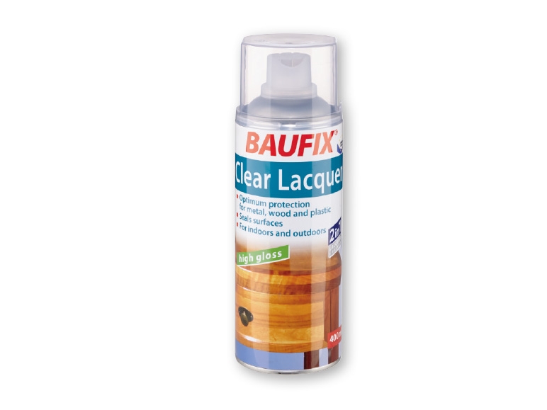 Baufix 400ml Translucent Spray Lacquer