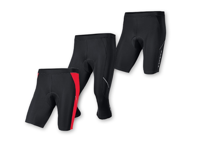 CRIVIT Men's Performance Cycle Shorts/ Capri Trousers