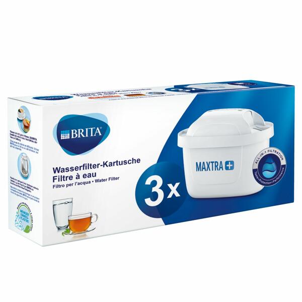 BRITA(R) Wasserfilter-Kartusche MAXTRA + Pack 3*