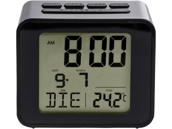 Radio-controlled LCD Alarm Clock