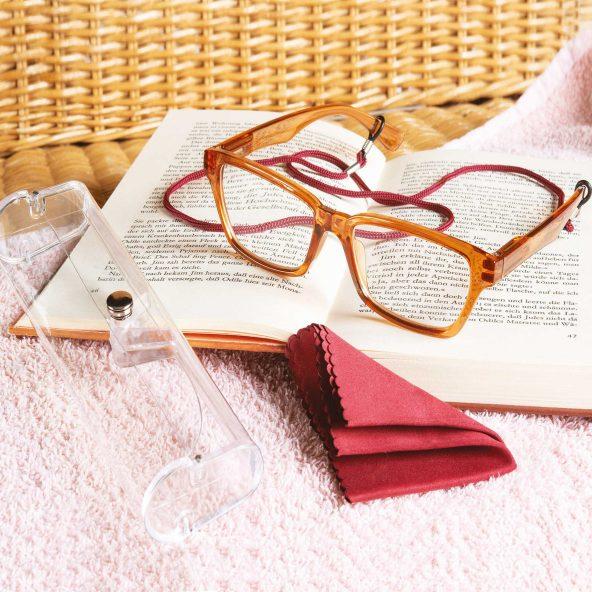 Okulary do czytania z etui