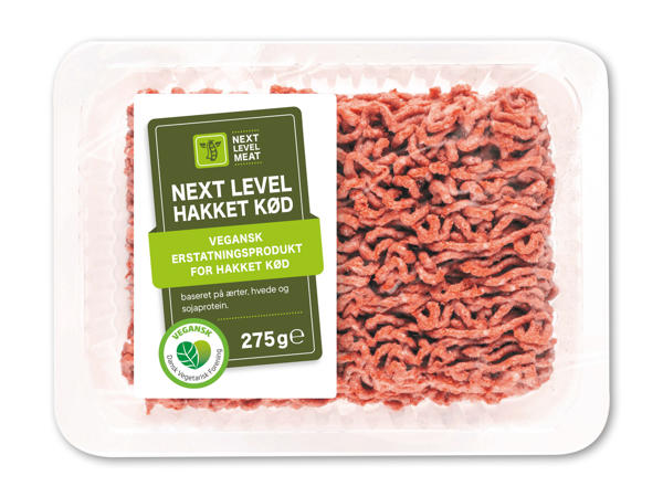 Next Level vegansk alternativ til hakket kød