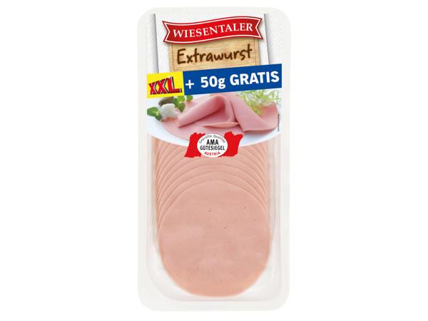 WIESENTALER Extrawurst 200 + 50 g GRATIS