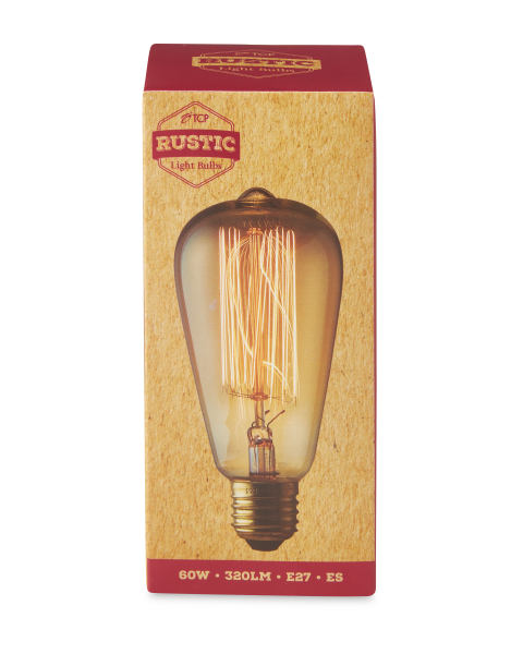 Antique Style ST64 E27 Lightbulb